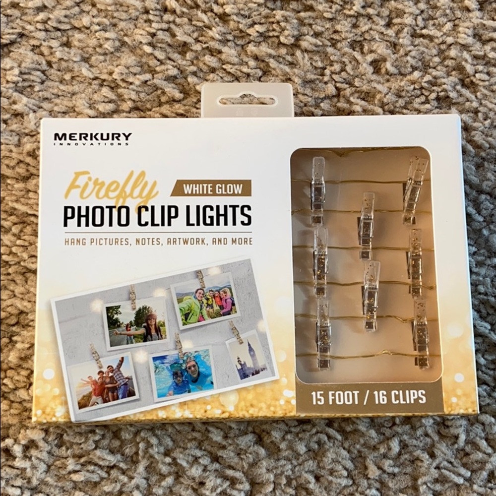 NWT Firefly Photo Clip Lights